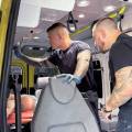 Евакуація пацієнта з тяжкими опіками