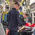 Медична евакуація важкопораненого, який перебував у комі